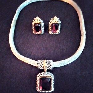 Vintage premier design necklace and earrings